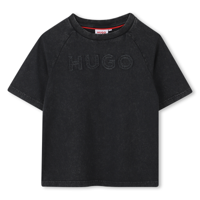 Camiseta de manga corta HUGO NI&Ntilde;A