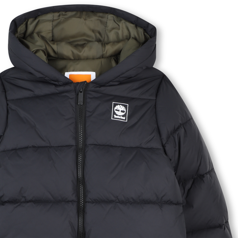 Chaqueta acolchada con capucha TIMBERLAND 
                        NI&Ntilde;O