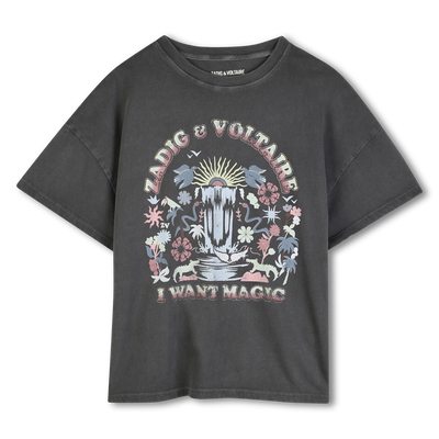 CAMISETA DE MANGA CORTA ZADIG & VOLTAIRE NI&Ntilde;A