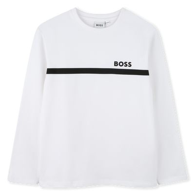 Camiseta de manga larga BOSS NI&Ntilde;O