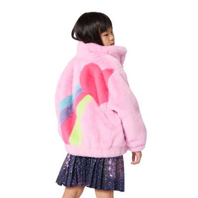 Abrigo de forro polar suave BILLIEBLUSH NI&Ntilde;A