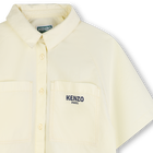 Vestido camisero KENZO KIDS 
                    NI&Ntilde;A