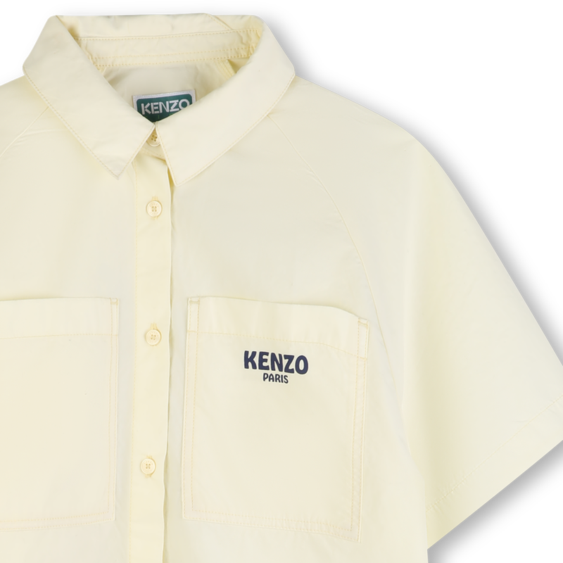 VESTIDO CAMISERO KENZO KIDS 
                        NI&Ntilde;A