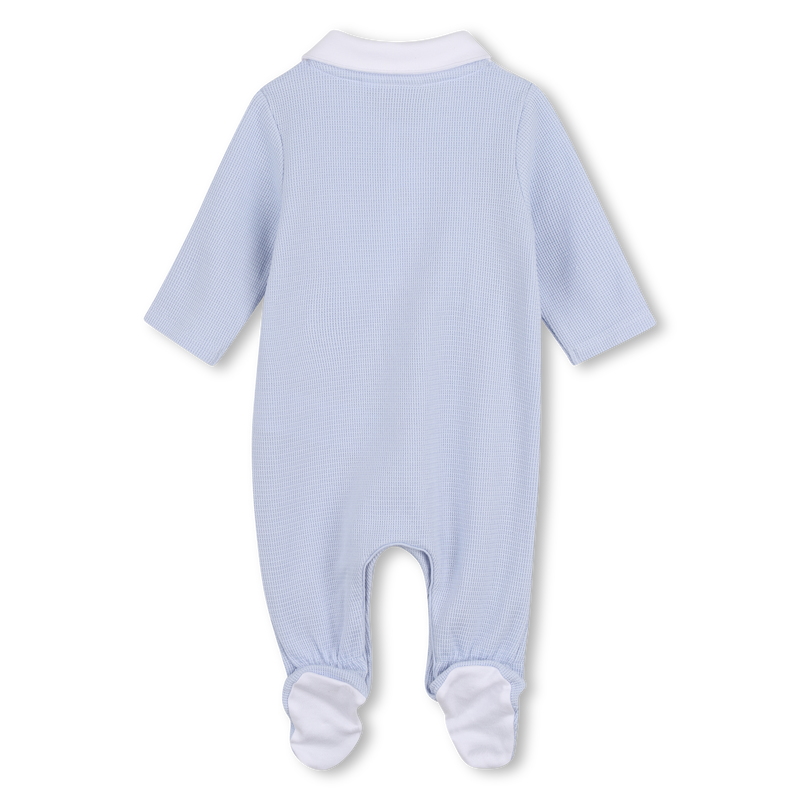 PIJAMA CON CIERRE A PRESI&Oacute;N BOSS 
                        NI&Ntilde;O