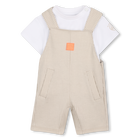 Conjunto de mono y camiseta TIMBERLAND 
                    NI&Ntilde;O