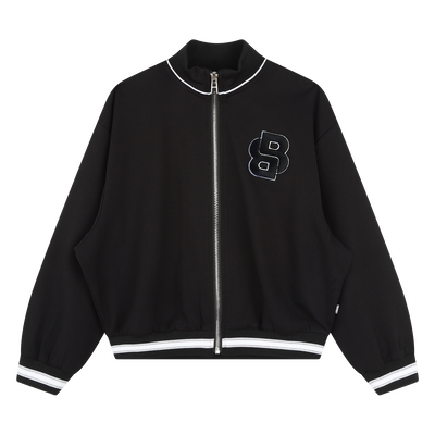 Chaqueta bordada con rayas BOSS NI&Ntilde;A