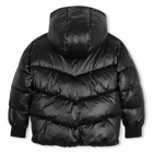 Chaqueta acolchada con capucha KARL LAGERFELD KIDS 
                    NI&Ntilde;A