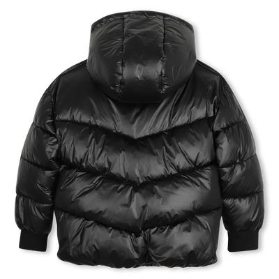 Chaqueta acolchada con capucha KARL LAGERFELD KIDS NI&Ntilde;A