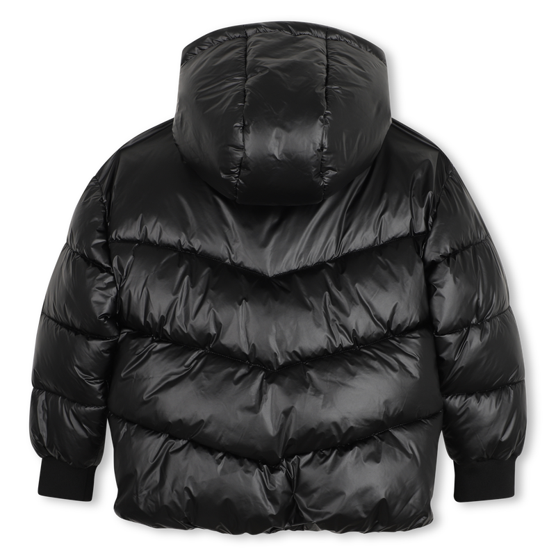 Chaqueta acolchada con capucha KARL LAGERFELD KIDS 
                        NI&Ntilde;A
