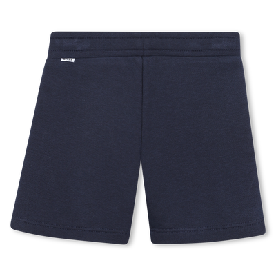 Pantal&oacute;n corto liso de mulet&oacute;n BOSS NI&Ntilde;O