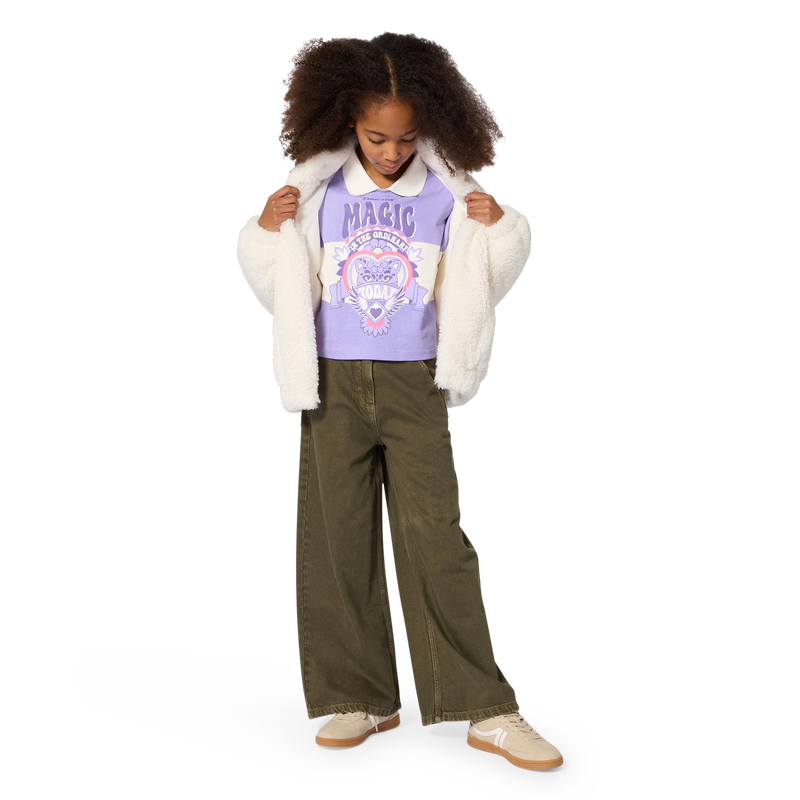 Chaqueta de lana polar suave BILLIEBLUSH 
                        NI&Ntilde;A