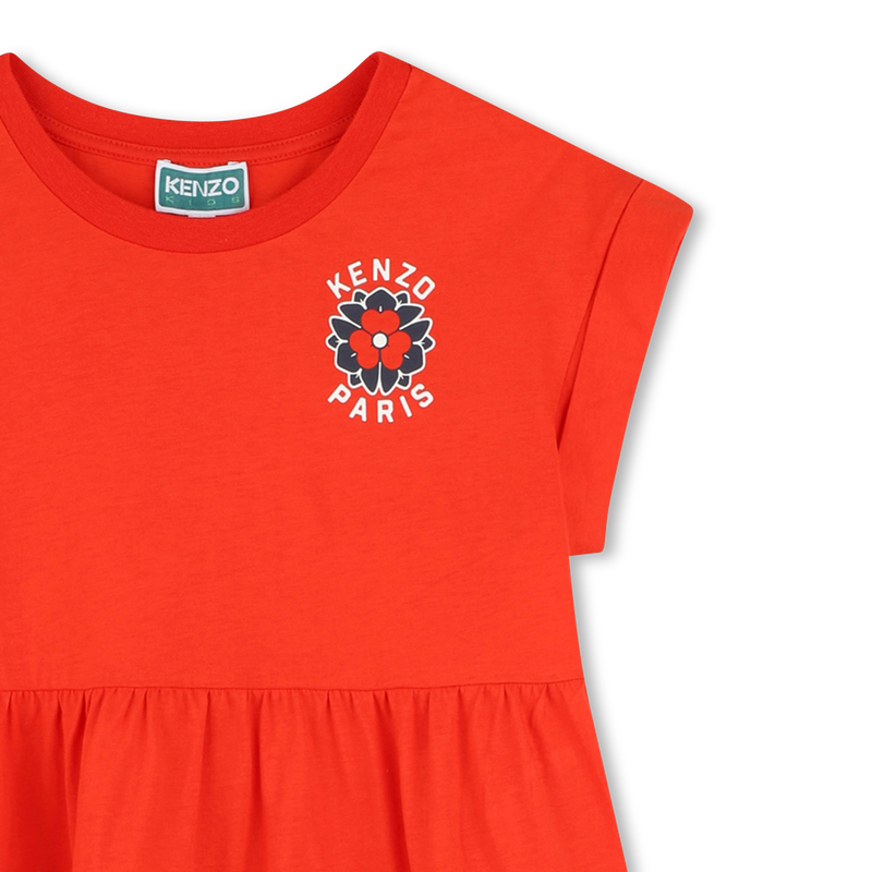 Vestido con corte en cintura KENZO KIDS 
                        NI&Ntilde;A