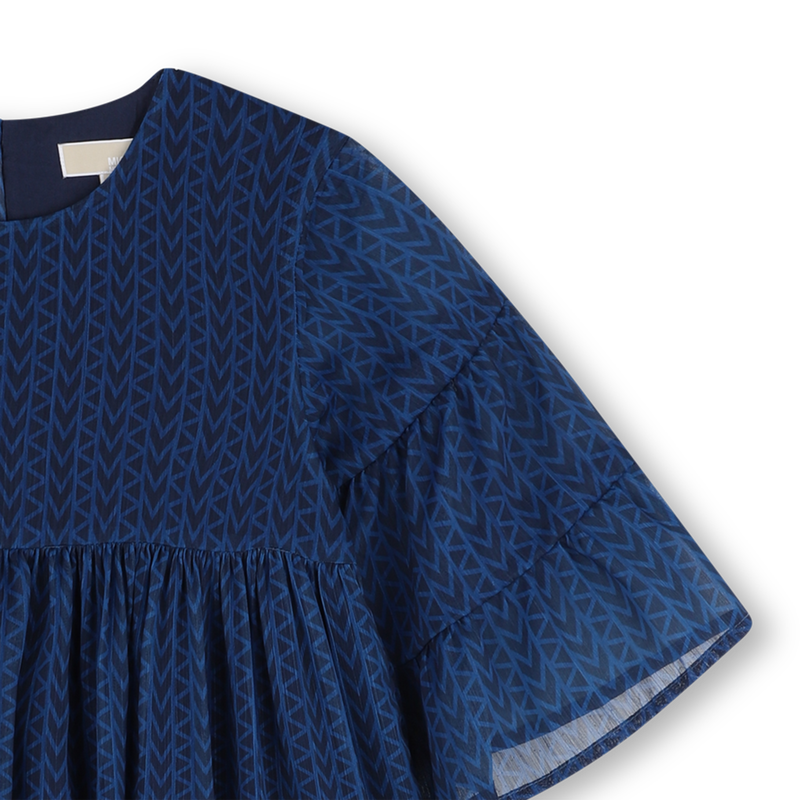 VESTIDO MANGA CORTA MICHAEL KORS 
                        NI&Ntilde;A