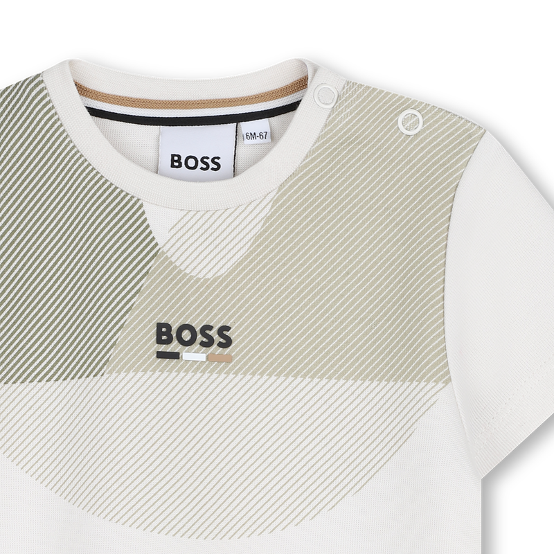 Camiseta de mangas cortas BOSS 
                        NI&Ntilde;O