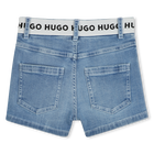 Pantal&oacute;n corto vaquero HUGO 
                    NI&Ntilde;A