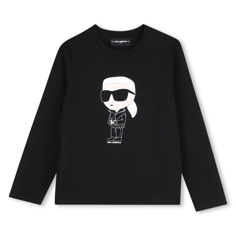 Camiseta de mangas cortas KARL LAGERFELD KIDS 
                        NI&Ntilde;O