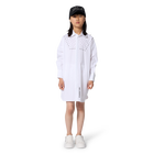 Vestido camisero de manga larga KARL LAGERFELD KIDS 
                    NI&Ntilde;A