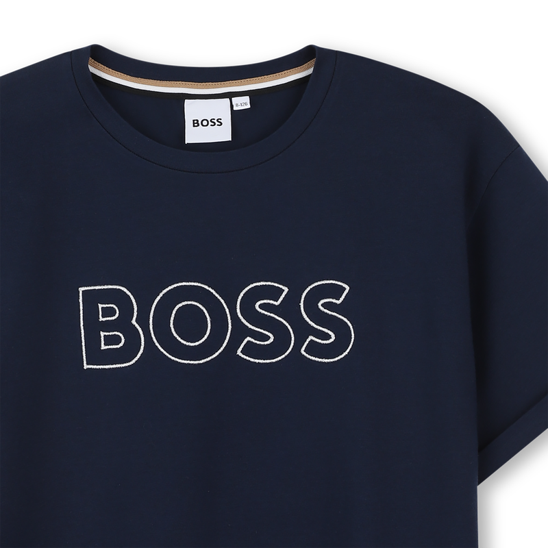 Camiseta de manga corta BOSS 
                        NI&Ntilde;A