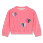 Su&eacute;ter de terciopelo BILLIEBLUSH 
                    NI&Ntilde;A