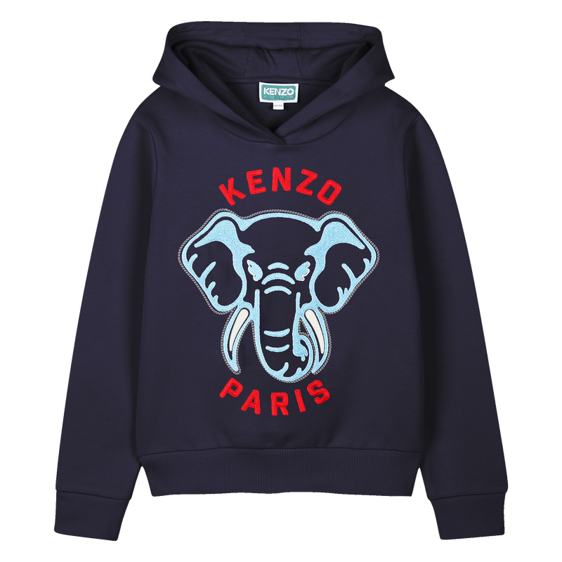 Sudadera capucha y elefante KENZO KIDS 
                        NI&Ntilde;O