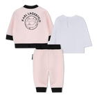 Conjunto de ch&aacute;ndal KARL LAGERFELD KIDS 
                    NI&Ntilde;A