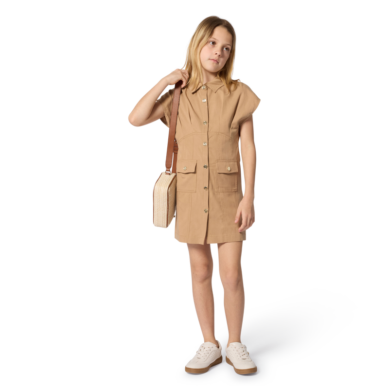 VESTIDO MANGA CORTA MICHAEL KORS 
                        NI&Ntilde;A