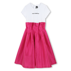 Vestido de gala de tafet&aacute;n KARL LAGERFELD KIDS 
                    NI&Ntilde;A