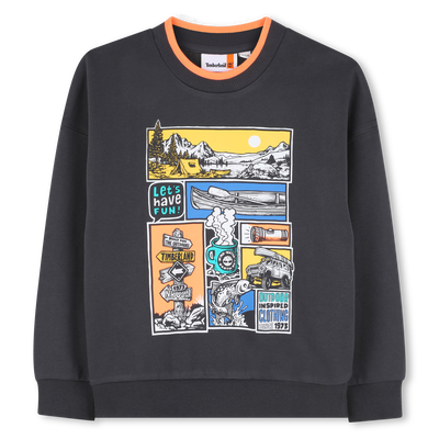 SUDADERA FLEECE TIMBERLAND NI&Ntilde;O