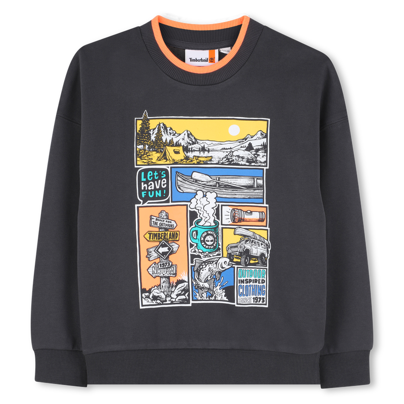 SUDADERA FLEECE TIMBERLAND 
                        NI&Ntilde;O