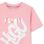 Camiseta de mangas cortas HUGO 
                    NI&Ntilde;A