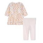 Conjunto de vestido y leggins KENZO KIDS 
                    NI&Ntilde;A