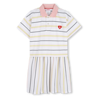 Vestido a rayas HUGO 
                    NI&Ntilde;A