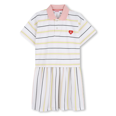 VESTIDO A RAYAS HUGO NI&Ntilde;A