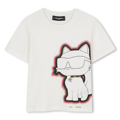 Camiseta de manga corta KARL LARGERFELD KIDS NI&Ntilde;A