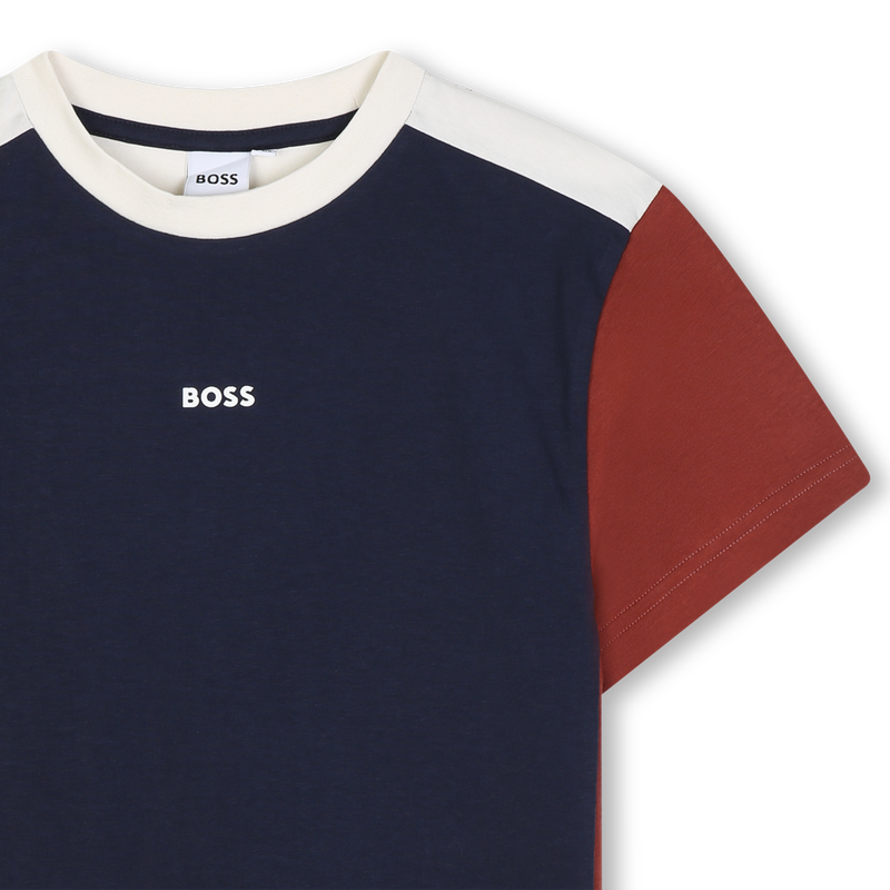 Camiseta de mangas cortas BOSS 
                        NI&Ntilde;O