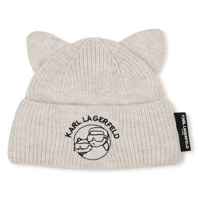 Conjunto de gorro y zapatillas. KARL LAGERFELD KIDS UNISEXO