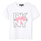 Camiseta de manga corta DKNY 
                    NI&Ntilde;A