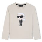 Camiseta de mangas cortas KARL LAGERFELD KIDS 
                    NI&Ntilde;O