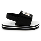 Sandalias ligeras con velcro KARL LAGERFELD KIDS 
                    UNISEXO