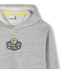 Sudadera con capucha de vell&oacute;n TIMBERLAND 
                    NI&Ntilde;O