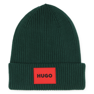 Gorro de punto de algod&oacute;n HUGO UNISEXO