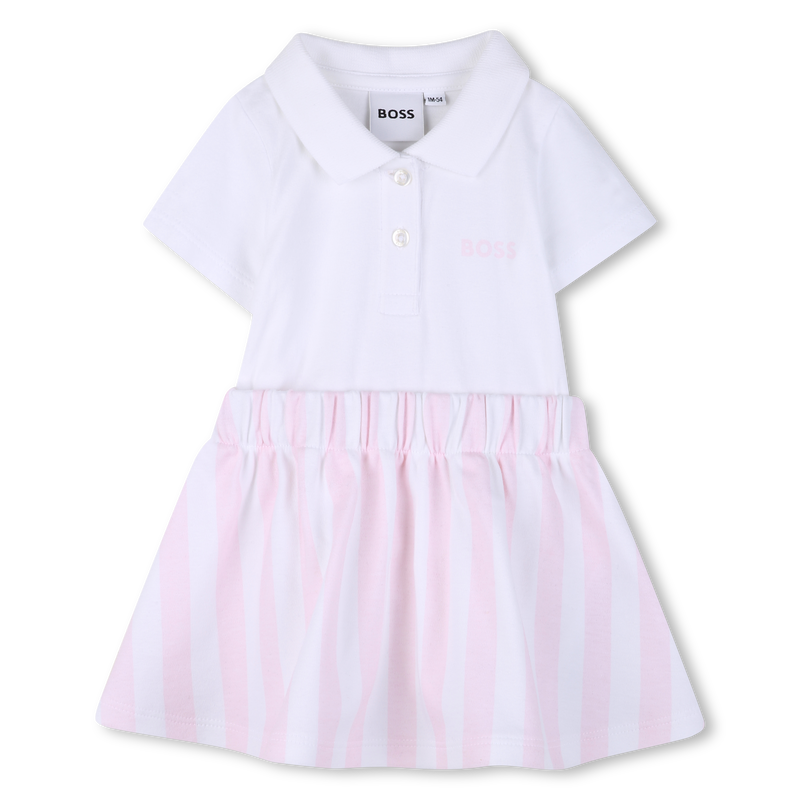 VESTIDO 2 EN 1 BOSS 
                        NI&Ntilde;A