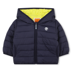 Plum&iacute;fero ligero con bolsillos con cremallera TIMBERLAND 
                    NI&Ntilde;O