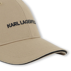 Gorra con cierre ajustable KARL LAGERFELD KIDS 
                    NI&Ntilde;O