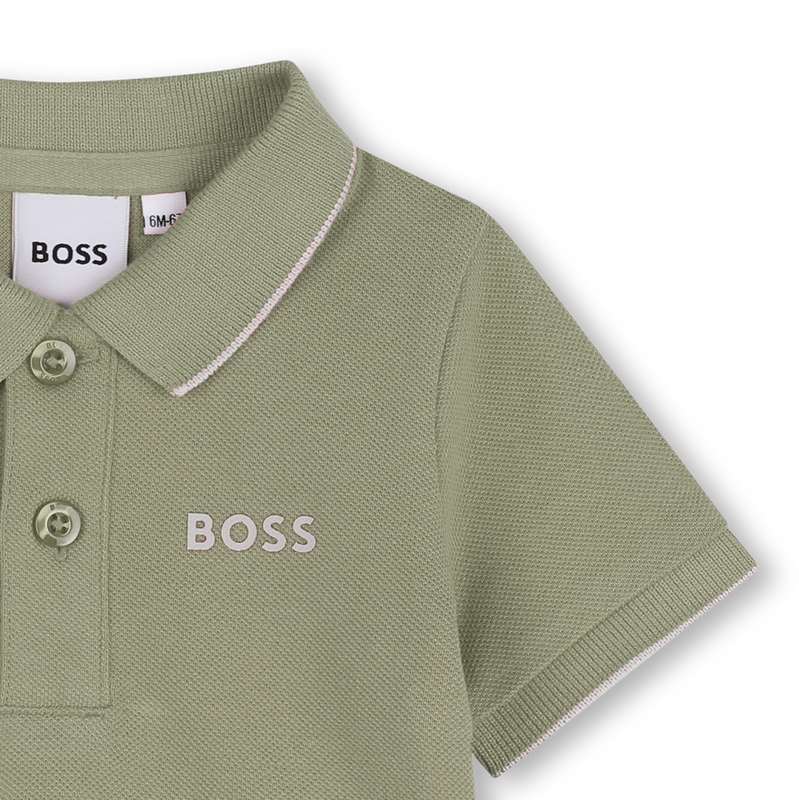 Polo de manga corta BOSS 
                        NI&Ntilde;O