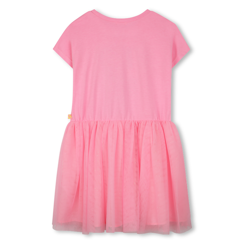 Vestido bimateria BILLIEBLUSH 
                        NI&Ntilde;A