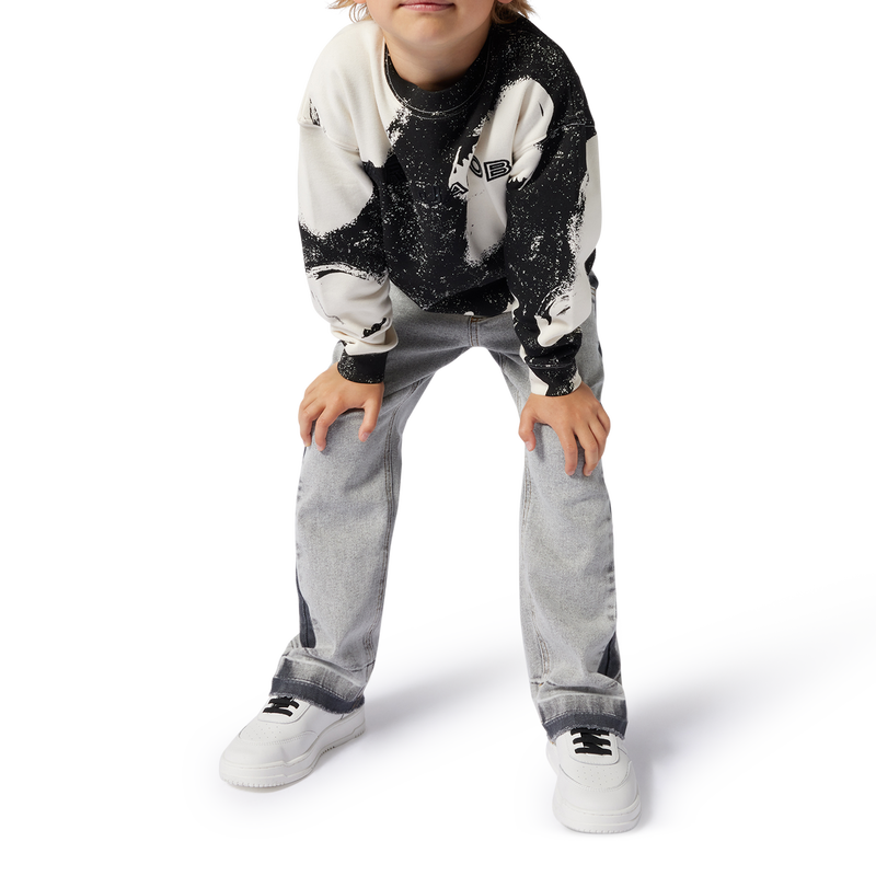 Pantal&oacute;n vaquero de algod&oacute;n MARC JACOBS 
                        NI&Ntilde;O