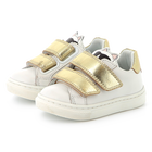 Zapatillas de cuero con velcro KARL LAGERFELD KIDS 
                    NI&Ntilde;A