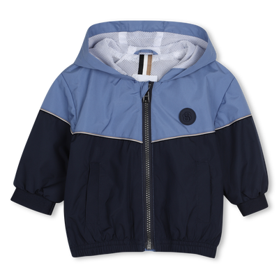 CORTAVIENTOS CON CAPUCHA BOSS NI&Ntilde;O