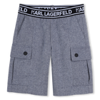 Bermudas vaqueras KARL LAGERFELD KIDS 
                    NI&Ntilde;O